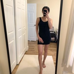 Forever 21 bodycon mini-dress (black)